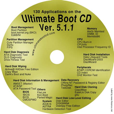 Ultimate Boot CD 